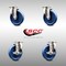 Service Caster 5 Inch 316SS Solid Polyurethane Wheel Swivel Top Plate Caster Brakes SCC, 2PK SCC-SS31620S514-SPUS-2-TLB-2 - alternate 3